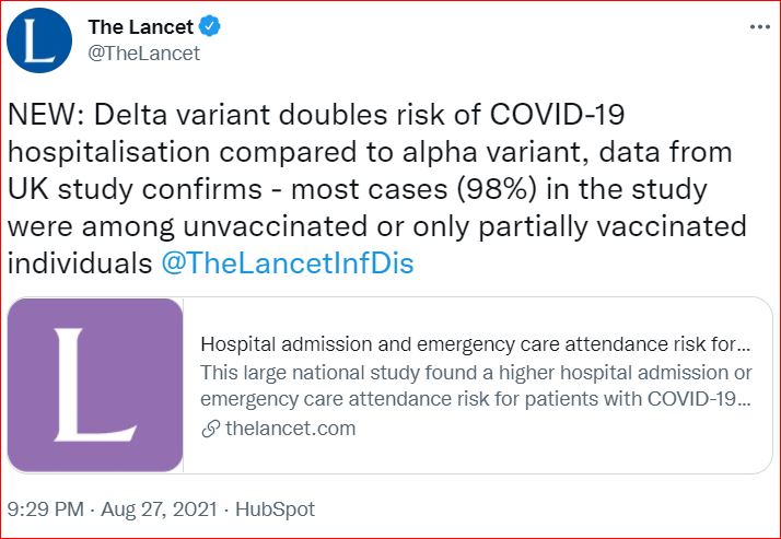 LancetStudy 2021 08 27 Delta tweet1