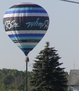 WHMI Balloon Poled over Bobs Farm 320h277w